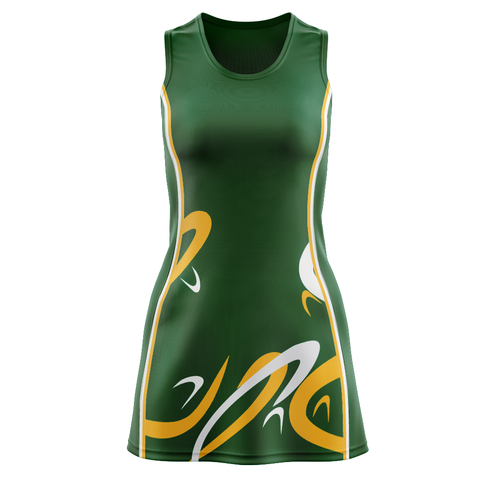 hoops netball dress australia