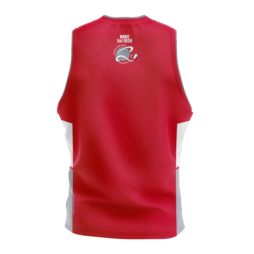 NABC MALE/UNISEX REVERSIBLE TRAINING SINGLET - Image 3