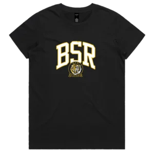 BSR Tigers Netball Club Mens Tee (Black)