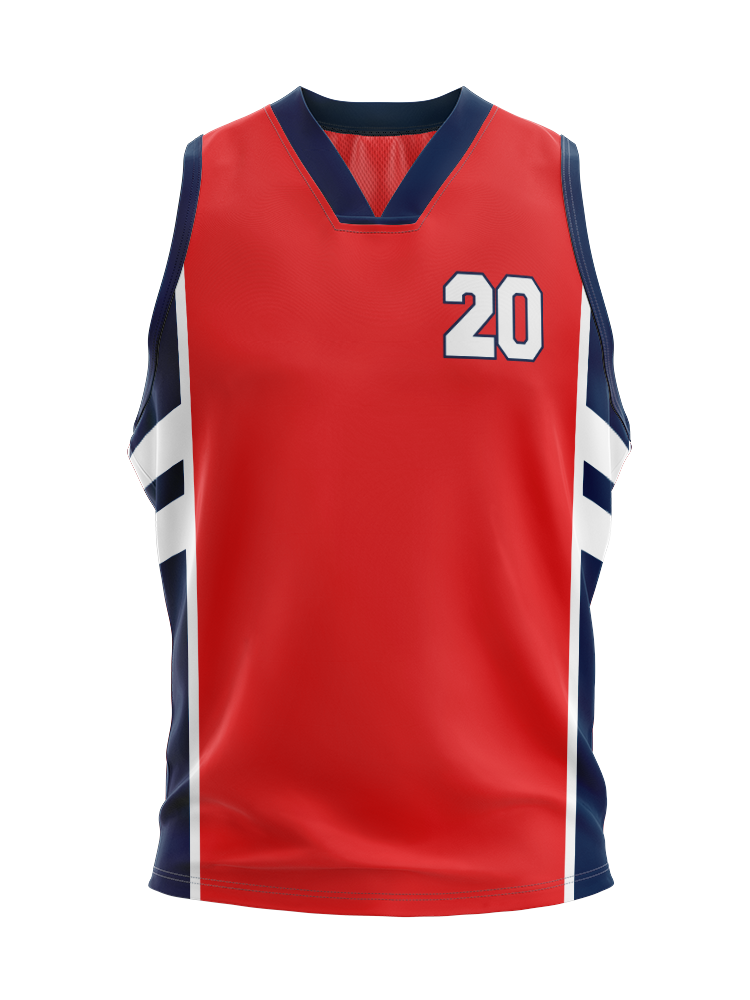 Custom basketball singlet