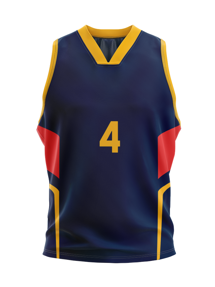 Breathable mesh basketball singlet