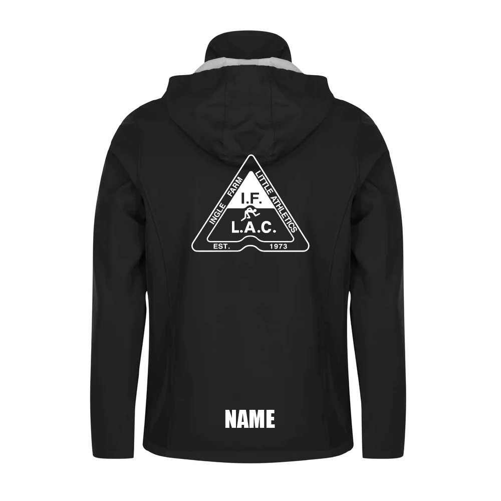 Ingle Farm Adults Soft Shell Jacket with Hood - Image 2