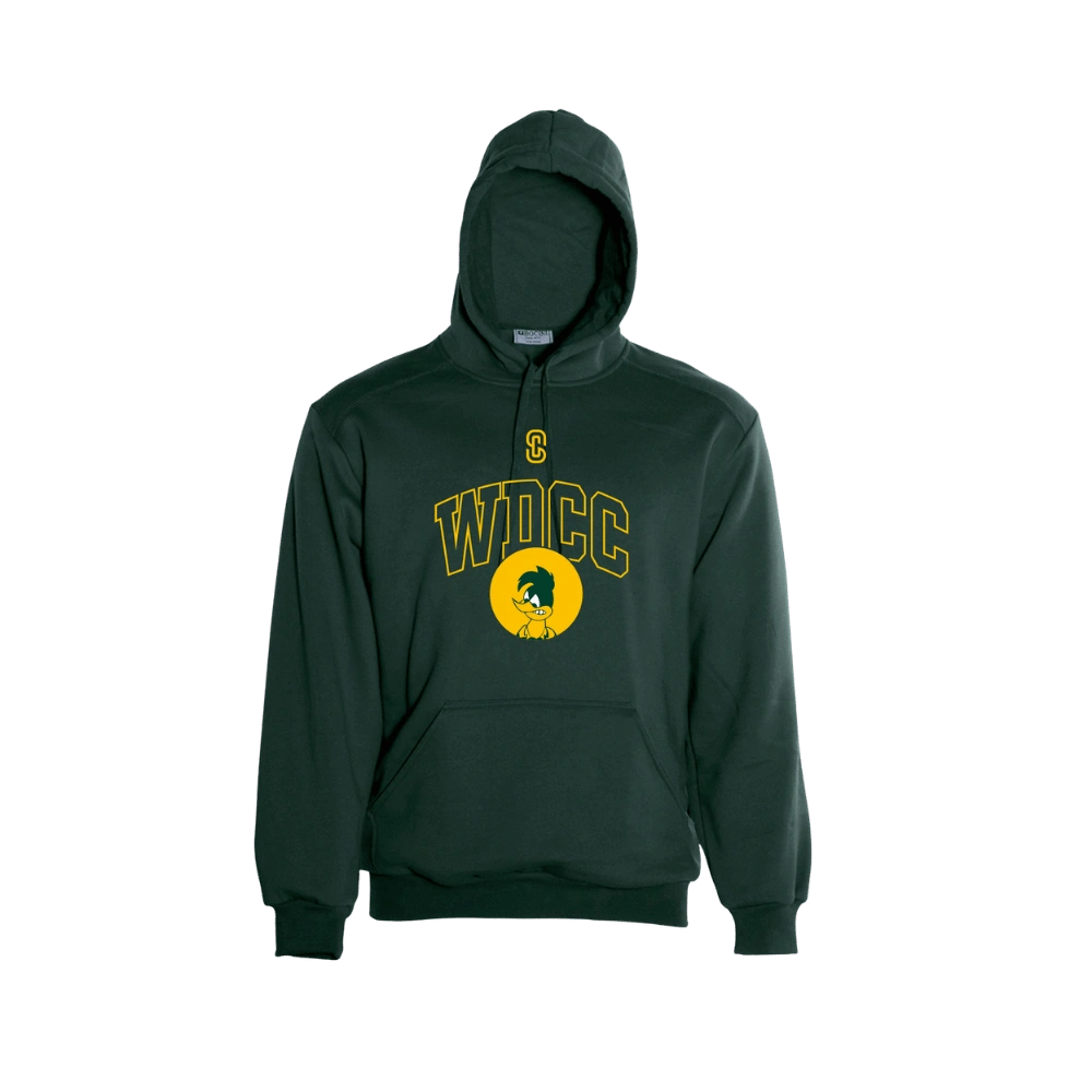 WDCC Retro Peckers Hoody in Bottle, fleece pullover hoody