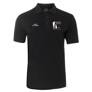 Dogs NSW National Obedience Event Polo (Black)