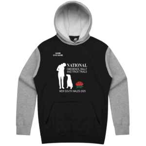 Dogs NSW National Obedience Event Hoody (Black Gray)