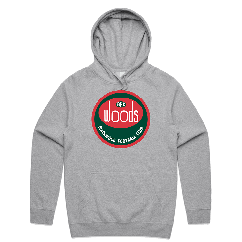 Blackwood Football Club Logo Hoody (Gray Marle)