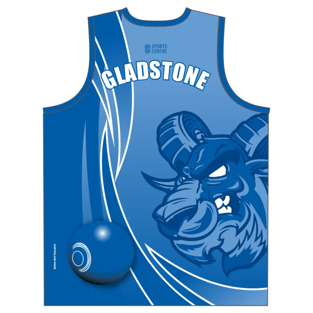 Gladstone Bowling Club Singlet - Image 2