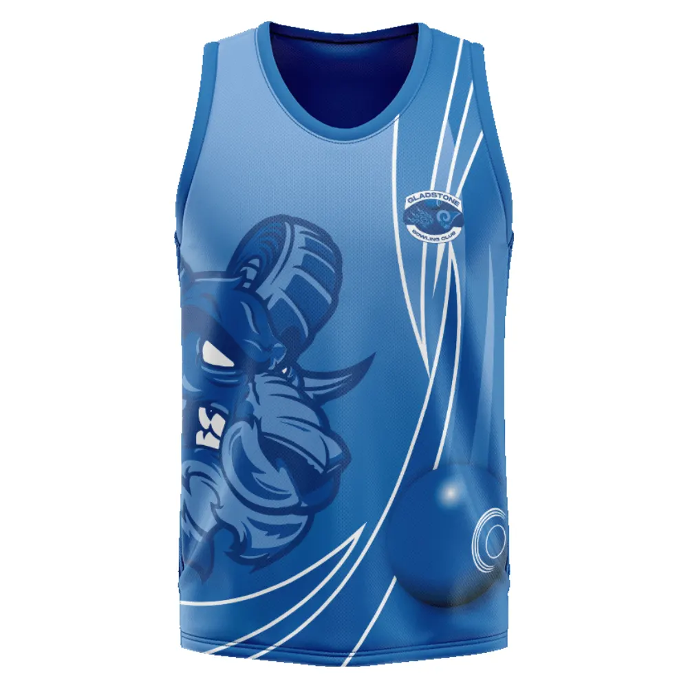 Gladstone Bowling Club Singlet