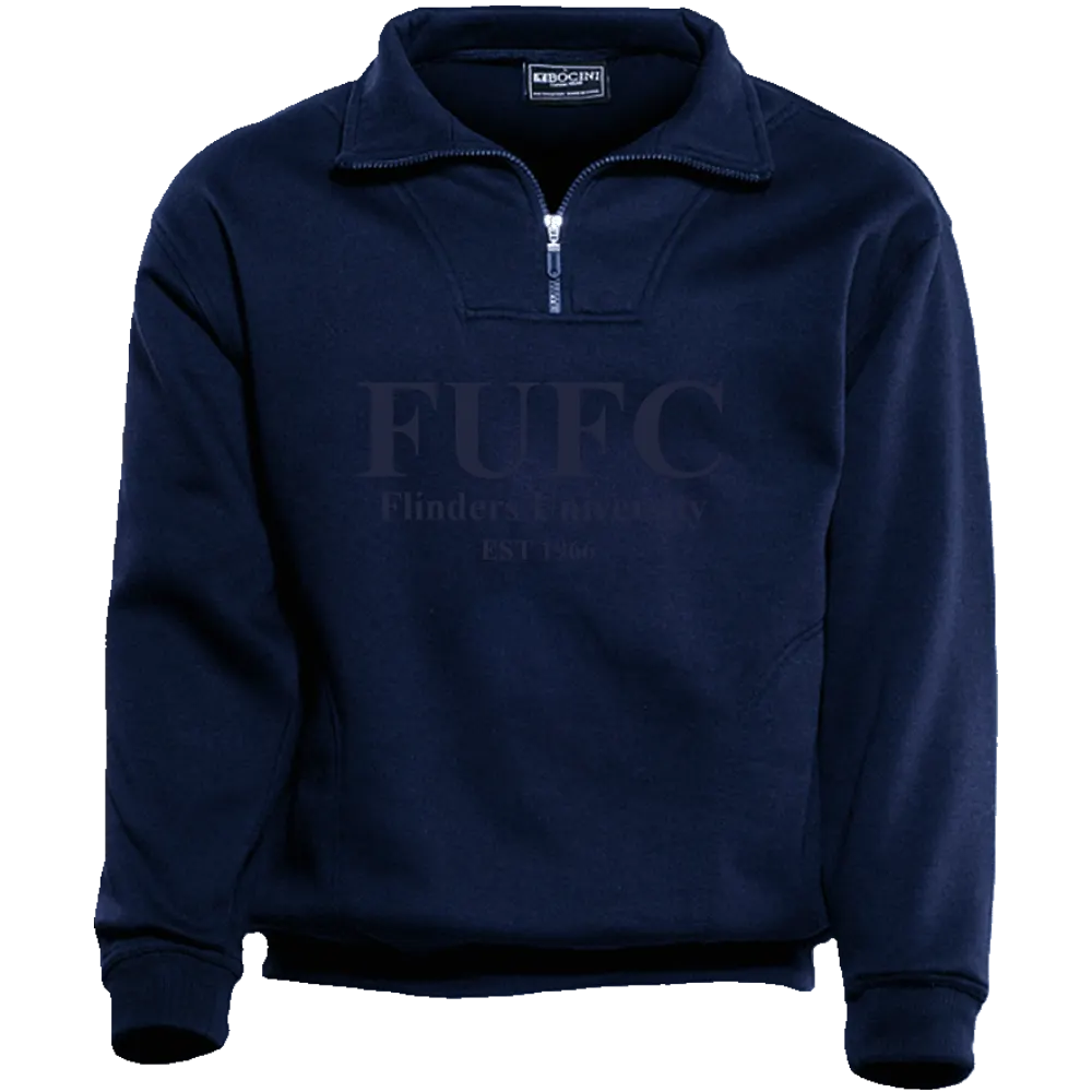 Flinders University Football Club 1/4 Zip Jumper