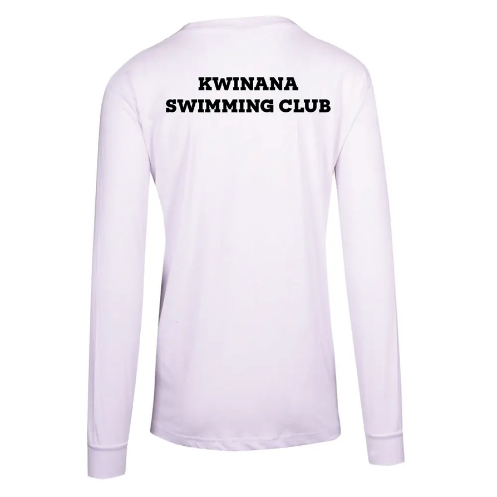 Kwinana SC L/S Tee (White) - Image 2