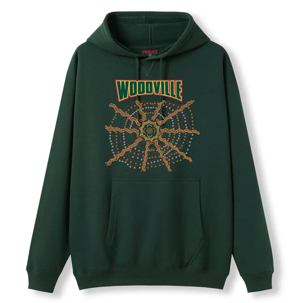 Woodville Warriors Basketball Club Supporter's Indigenous Hoodie