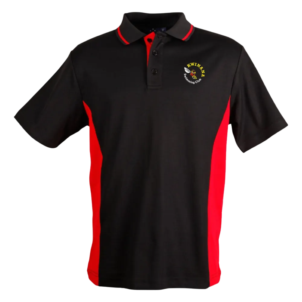 Kwinana SC Polo (Black/Red)