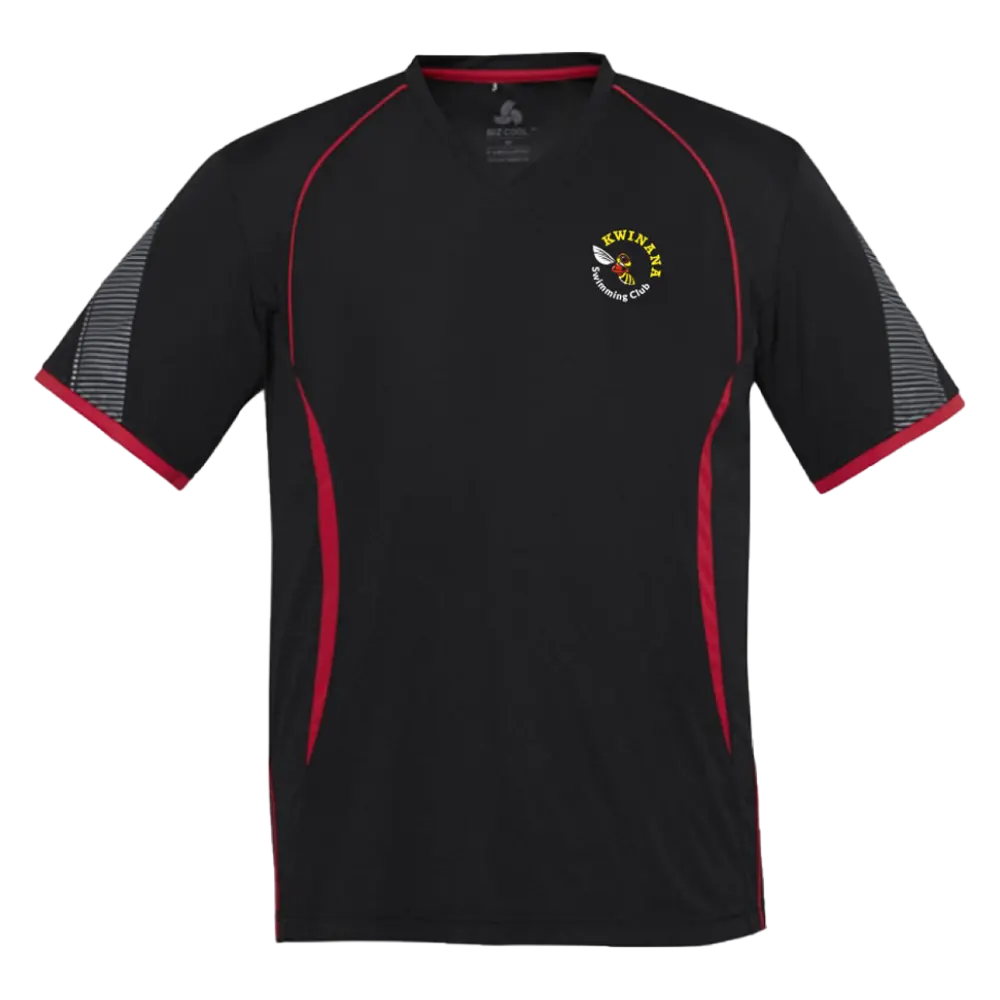 Kwinana SC Tee (Black/Red)
