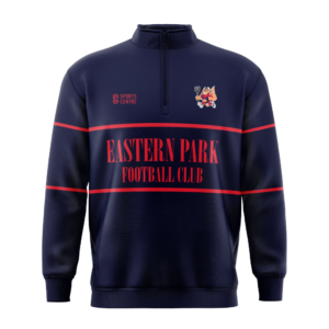 Eastern Park Football Club Qtr Zip Jumper