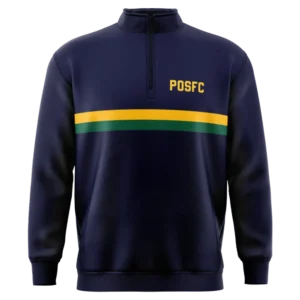 Pembroke Old Scholars Football Club Qtr Zip Jumper