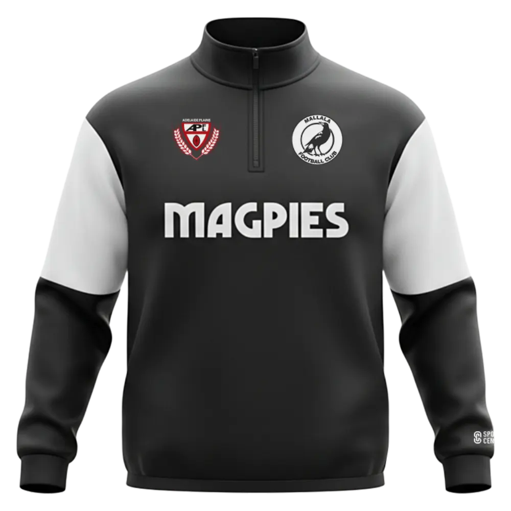 Mallala Football Club Parachute Training QTR Zip Jacket