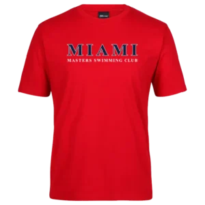 Miami Masters Swim Club Tee (Red)