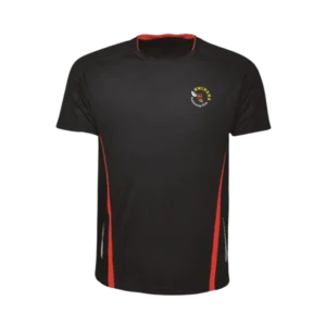 Kwinana SC Juniors Tee with printed Kwinana Swimming Club logo