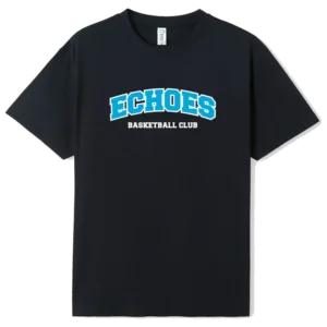 Echoes Basketball Club Unisex Navy Tee