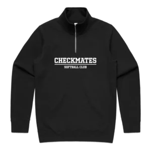Checkmates Softball Club Qtr Zip Fleece