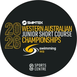 Print of Swimtek WA JSCC 2026 Event Button Pin