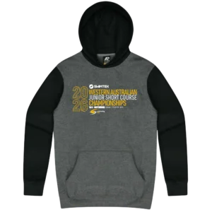 Swimtek WA JSCC 2026 Event Hoodie in Charcoal/Black