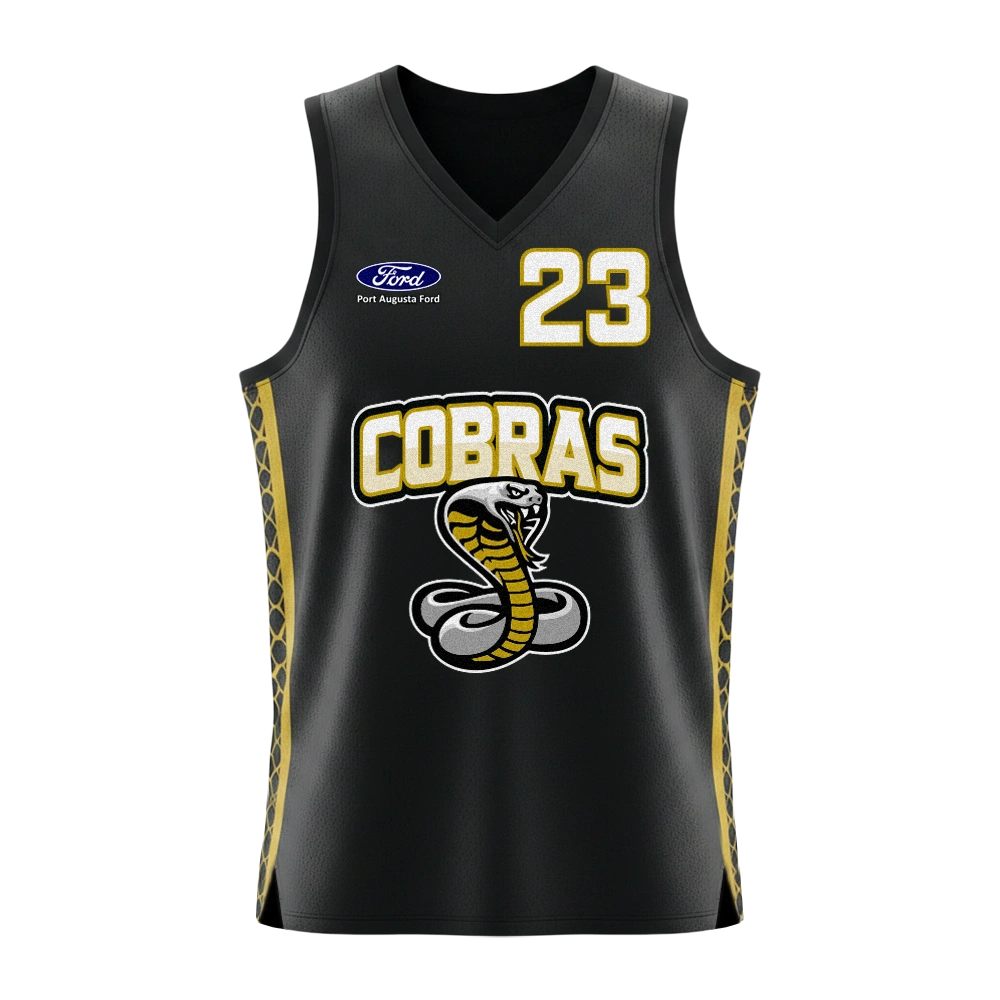 Cobras Basketball Club New Reversible Jersey Design