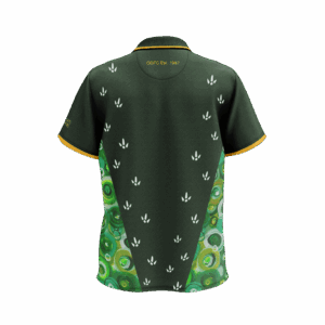 Back view of Olympic Dam Club Indigenous Polo