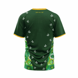 Back view of Olympic Dam SC Indigenous Tee