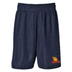 Roxby Downs Junior BC navy basketball shorts.