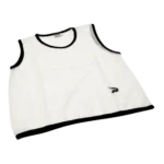 SAAL Boca training singlet in white, made from lightweight, breathable mesh.